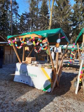 knjižni sejem na Pohorski tržnici